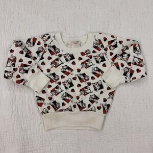 Vintage 101 Dalmatians Toddler 2T Sweater Disney